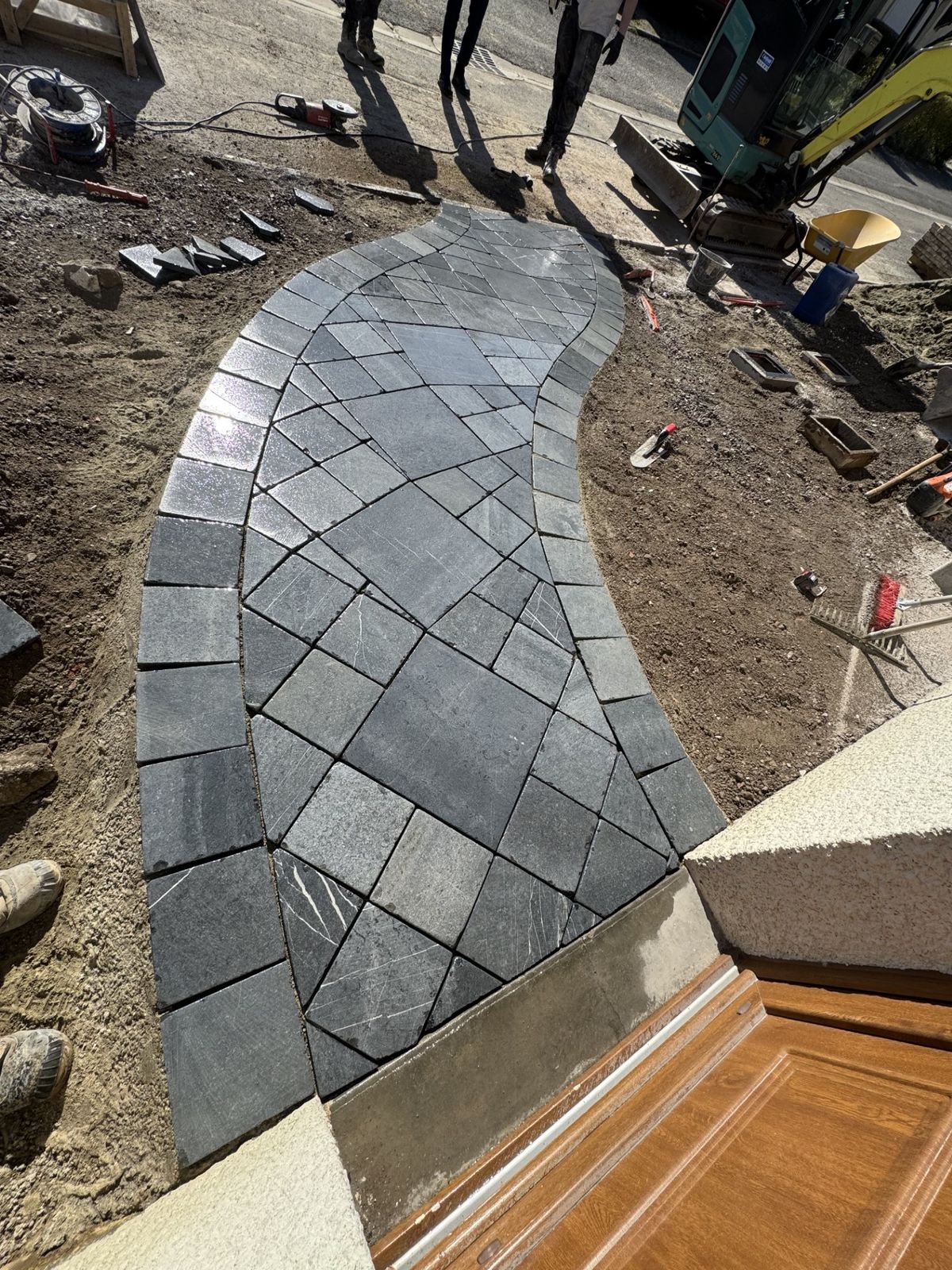 Dalle béton industrielle