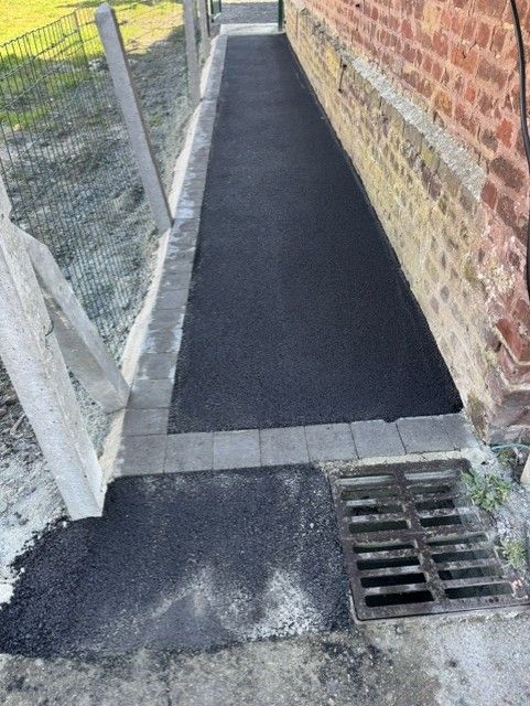 Allée en bitume — Après travaux TP BAT